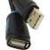 Удлинитель -Vention USB 2.0 AM/AF - 1м Чёрный [CBCBF]