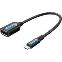 Переходник Адаптер Vention OTG USB 2.0 AF/micro B 5pin - 0.15м [CCUBB]