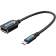Переходник Адаптер Vention OTG USB 2.0 AF/micro B 5pin - 0.15м [CCUBB]