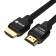 Кабель Greenconnect 1.0m HDMI версия 2.0, HDR 4:2:2, Ultra HD, 4K 60 fps 60Hz/5K*30Hz, 3D, AUDIO, 18.0 Гбит/с, 28/28 AWG, OD7.8mm, тройной экран, черный нейлон, AL корпус черный, GCR-51307 [GCR-51307]