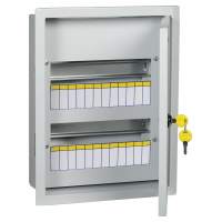 Щит распределительный IEK MKM14-V-24-30-T TITAN 3 ЩРв-24з-3 36 УХЛ3 встраиваемый 310мм 120мм 395мм 24мод. металл IP31 серый (упак.:1шт)