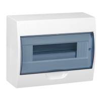 Щит распределительный IEK MKP12-N-12-40-10 ЩРН-П-12 для установки модульных устройств навесной 255мм 97мм 200мм 660B 12мод. пластик IP41 белый (упак.:1шт)