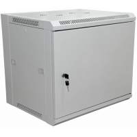 Шкаф коммутационный Rexant Pro (04-2210) настенный 6U 600x450мм пер.дв.металл без задн.дв. 90кг серый 365мм 16кг 220град. 370мм IP20 сталь