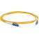 Патч-корд Lanmaster LAN-2SC-2SC/SU-1.0 2xOS1/2 SC дуплекс-SC дуплекс 1м LSZH желтый