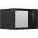Шкаф коммутационный NTSS Lime (NTSS-WL9U5560GS-BL) настенный 9U 550x600мм пер.дв.стекл несъемн.бок.пан. 30кг черный 500мм 15кг 110град. 500мм IP20 сталь