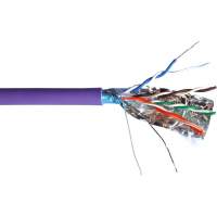 Кабель информационный Lanmaster TWT-5EFTP-NGLS кат.5E FTP 4 пары 24AWG нг(А)-LS внутренний 305м фиолетовый