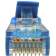 Патч-корд Suprlan 10-0147 UTP RJ-45 вил.-вилка RJ-45 кат.5E 1м синий LSZH 24AWG