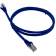 Патч-корд Lanmaster LAN-PC45/S6-0.5-BL FTP RJ-45 вил.-вилка RJ-45 кат.6 0.5м синий LSZH (уп.:1шт)