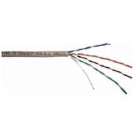 Кабель информационный Lanmaster TWT-5EUTP-XS/100 кат.5E UTP 4 пары 24AWG PVC внутренний 100м серый