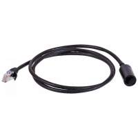 Патч-корд Lanmaster LAN-PCEXT/U5E-5.0-BK UTP RJ-45 мод.-вилка RJ-45 кат.5E 5м серый LSZH (уп.:1шт)