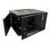Шкаф коммутационный Lanmaster Next (TWT-CBWNG-12U-6X4-BK) настенный 12U 550x450мм пер.дв.стекл 60кг черный 18.5кг 658мм