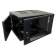 Шкаф коммутационный Lanmaster Next (TWT-CBWNG-12U-6X6-BK) настенный 12U 550x600мм пер.дв.стекл 60кг черный 20кг 658мм