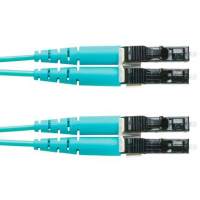 Патч-корд Panduit FX2ELLNLNSNM003 2x50/125 OM3 LC дуплекс-LC дуплекс 3м LSZH аквамарин