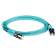 Патч-корд Panduit FX2ELLNLNSNM003 2x50/125 OM3 LC дуплекс-LC дуплекс 3м LSZH аквамарин