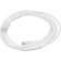 Патч-корд Lanmaster LAN-PC45/U5E-3.0-WH UTP RJ-45 вил.-вилка RJ-45 кат.5E 3м белый LSZH (уп.:1шт)