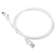 Патч-корд Lanmaster LAN-PC45/U5E-0.5-WH UTP RJ-45 вил.-вилка RJ-45 кат.5E 0.5м белый LSZH (уп.:1шт)