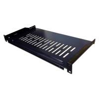 Полка стационарная Lanmaster TWT-CB-SFBF300-1U/18 1U нагр.:18кг. 19