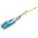 Патч-корд Lanmaster LAN-2LC-2LC/OM4-2.0 2x50/125 OM4 LC дуплекс-LC дуплекс 2м LSZH желтый