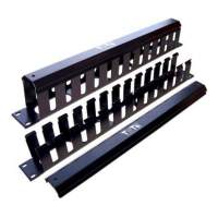 Кабельный органайзер горизонтальный Lanmaster TWT-ORG/CV-1U односторонний пальцы 1U шир.:19