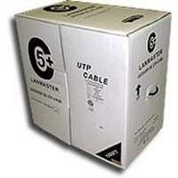 Кабель информационный Lanmaster LAN-5EUTP-WP-OUT кат.5E UTP 4 пары 24AWG PE внешний 305м черный