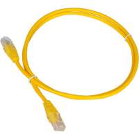 Патч-корд Lanmaster UTP TWT-45-45-10-YL UTP RJ-45 вил.-вилка RJ-45 кат.5E 10м желтый ПВХ