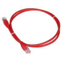 Патч-корд Lanmaster TWT-45-45-10-RD UTP RJ-45 вил.-вилка RJ-45 кат.5E 10м красный ПВХ (уп.:1шт)