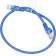 Патч-корд Lanmaster LAN-PC45/U5E-0.5-BL UTP RJ-45 вил.-вилка RJ-45 кат.5E 0.5м синий LSZH (уп.:1шт)
