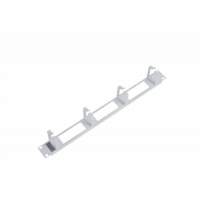 Кабельный органайзер горизонтальный ЦМО ГКО-О-4.62 односторонний окна 1U шир.:19