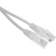 Патч-корд Lanmaster TWT-45-45-1.0-WH UTP RJ-45 вил.-вилка RJ-45 кат.5E 1м белый ПВХ (уп.:1шт)