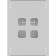 Шкаф серверный NTSS Премиум (NTSS-R42U6080GS) напольный 42U 600x800мм пер.дв.стекл металл 900кг серый 710мм 87.7кг 1987мм IP20 сталь