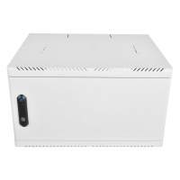Шкаф коммутационный ЦМО (ШРН-6.650.1) настенный 6U 600x650мм пер.дв.стал.лист металл 200кг серый 600мм 19кг 180град. 346мм