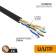 Кабель информационный PROconnect 01-0054 кат.5E UTP 4 пары 24AWG PE внешний 305м черный