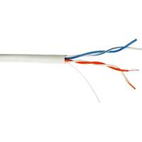 Кабель информационный Lanmaster TWT-5EUTP2-LSZH кат.5E UTP 2 пары 24AWG LSZH внутренний 305м белый