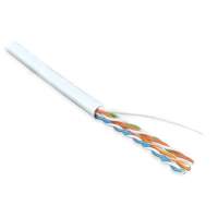 Кабель информационный Hyperline UUTP4-C5E-S24-IN-LSZH-WH-100 кат.5E UTP 4 пары 24AWG LSZH внутренний 100м белый