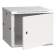 Шкаф коммутационный ITK Linea W (LWR3-06U66-MF) настенный 6U 600x600мм пер.дв.металл 90кг серый 500мм 19кг 200град. 370мм IP20 IK10 сталь