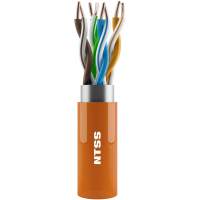 Кабель информационный NTSS NTSS-IN-FTP4-5E-LSZH-OR кат.5E FTP 4 пары 24AWG LSZH внутренний 305м оранжевый