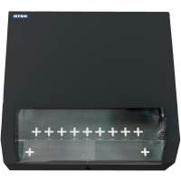Шкаф коммутационный NTSS (NTSS-SOHO5U-BL) настенный 5U 520x140мм пер.дв.стекл несъемн.бок.пан. 80кг черный 11кг 480мм IP20 металл