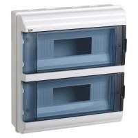 Щит распределительный IEK MKP72-N3-24-55 КМПн-24 IP55 для установки модульных устройств навесной 306мм 108мм 328мм 660B 24мод. пластик IP55 белый (упак.:1шт)