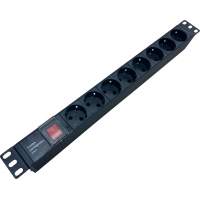 Блок распределения питания NTSS NTSS-PDU-DA1015 гор.размещ. 8xSchuko базовые 10A C14