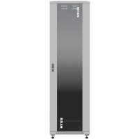 Шкаф серверный NTSS Премиум (NTSS-R42U8080GS) напольный 42U 800x800мм пер.дв.стекл металл 900кг серый 710мм 144кг 1987мм IP20 сталь