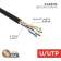 Кабель информационный Rexant 01-0045 кат.5E UTP 4 пары 24AWG PE внешний 305м черный