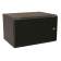 Шкаф коммутационный WRline (WR-TW-0666-SR-RAL9004) настенный 6U 600x600мм пер.дв.металл 2 бок.пан. направл.под винты 60кг черный 500мм 367мм IP20 сталь
