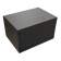 Шкаф коммутационный WRline (WR-TW-0666-SR-RAL9004) настенный 6U 600x600мм пер.дв.металл 2 бок.пан. направл.под винты 60кг черный 500мм 367мм IP20 сталь