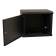 Шкаф коммутационный WRline (WR-TW-1266-SR-RAL9004) настенный 12U 600x600мм пер.дв.металл 2 бок.пан. направл.под винты 60кг черный 520мм 650мм IP20 сталь