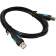 Кабель Vention USB 2.0 AM/BM  - 1,5м. Черный [VAS-A16-B150]