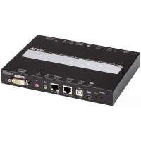 1-Local/Remote Share Access Single Port DVI KVM over IP Switch