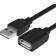 Удлинитель -Vention USB 2.0 AM/AF - 0,5м Black Edition [VAS-A44-B050]