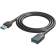 Удлинитель -Vention USB 3.0 AM/AF - 0.5м Black Edition [VAS-A45-B050]