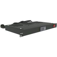 Модуль вентиляторный NTSS (NTSS-FAN3/19T-BL) 3 вент. с термостатом с контроллером черный