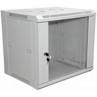 Шкаф коммутационный Rexant Pro (04-2224) настенный 18U 600x600мм пер.дв.стекл без задн.дв. 90кг серый 365мм 34кг 220град. 964мм IP20 сталь
